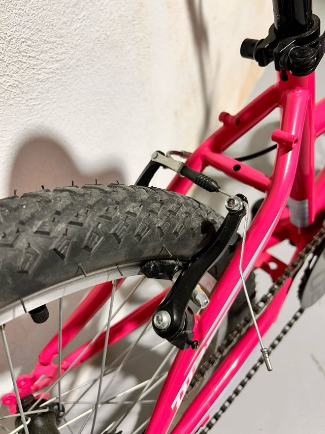 Bicicleta MTB niña 20" rosa