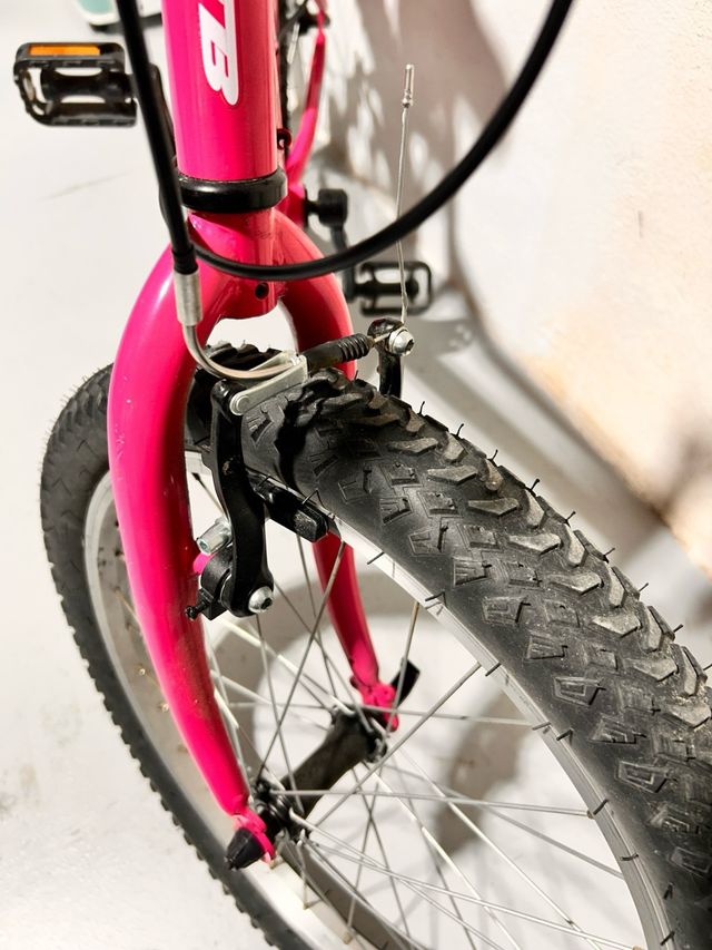 Bicicleta MTB niña 20" rosa