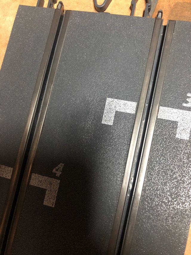 Scalextric: 2 tramos pista coche carreras