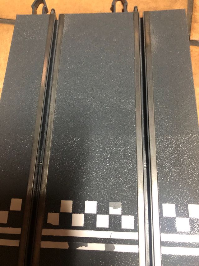Scalextric: 2 tramos pista coche carreras