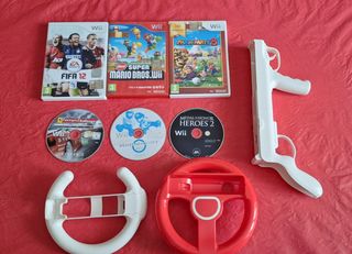 Giochi accessori wii mario kart mario party