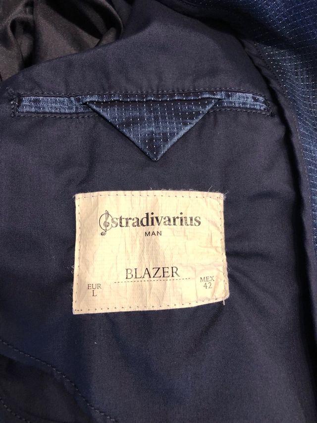 Americana vaquera azul