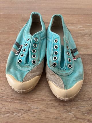 Zapatillas Kawasaki turquesa