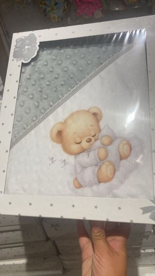 Mantas Bebé - Mickey Mouse y Oso