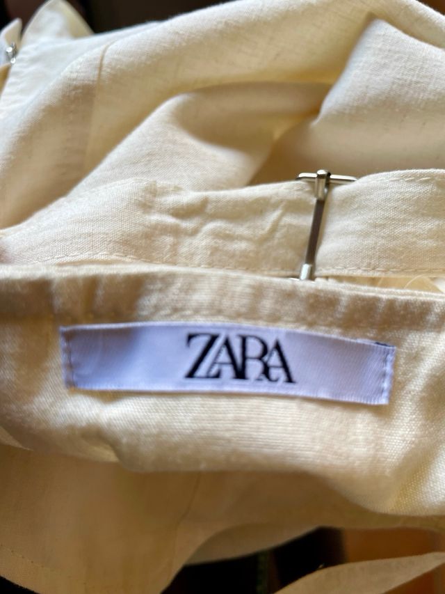 Peto blanco Zara - Lino