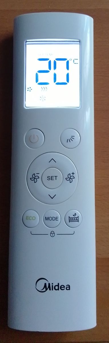 Telecomando Climatizzatore Midea
