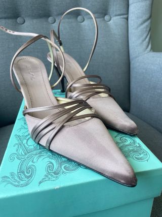 Zapatos Unisa Fiesta - en punta rosa