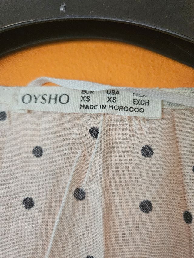 Vestido Oysho lunares XS