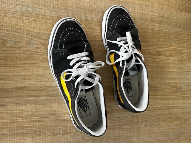 Vans zapatillas negras amarillas