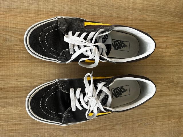 Vans zapatillas negras amarillas