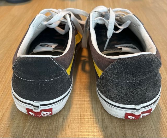 Vans zapatillas negras amarillas