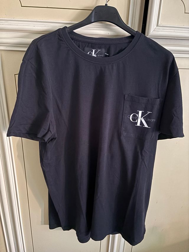 T-shirt Calvin Klein Jeans nera