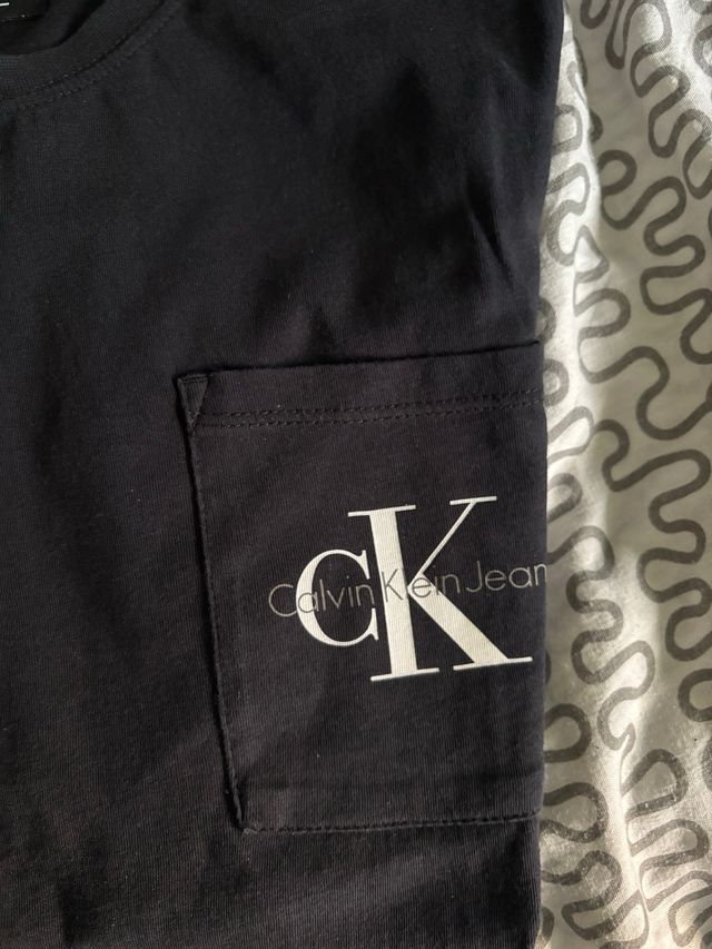 T-shirt Calvin Klein Jeans nera