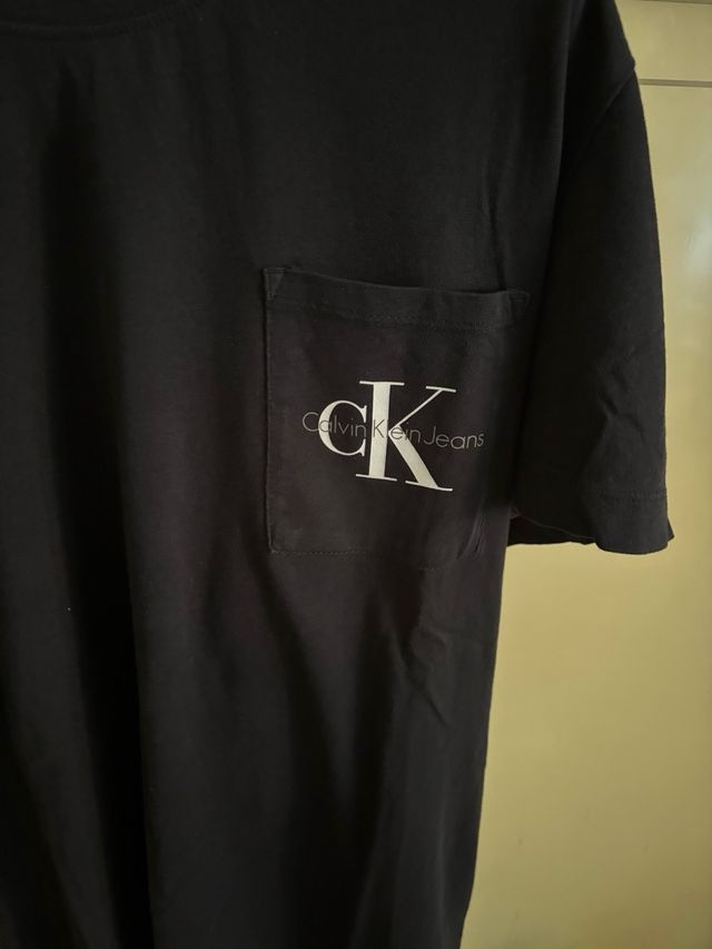 T-shirt Calvin Klein Jeans nera