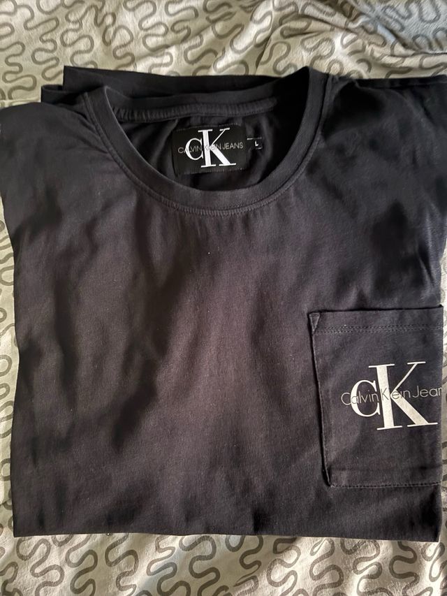 T-shirt Calvin Klein Jeans nera