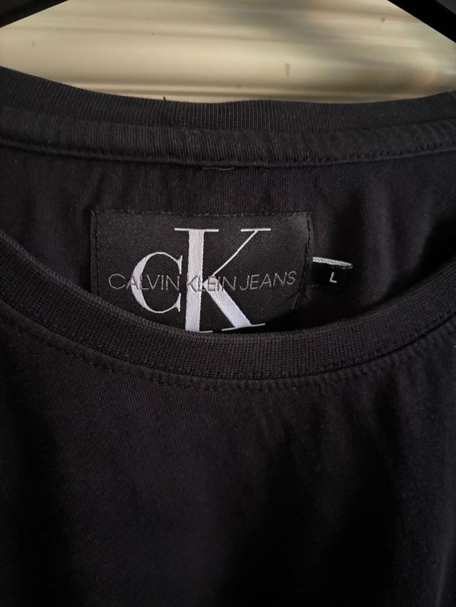 T-shirt Calvin Klein Jeans nera
