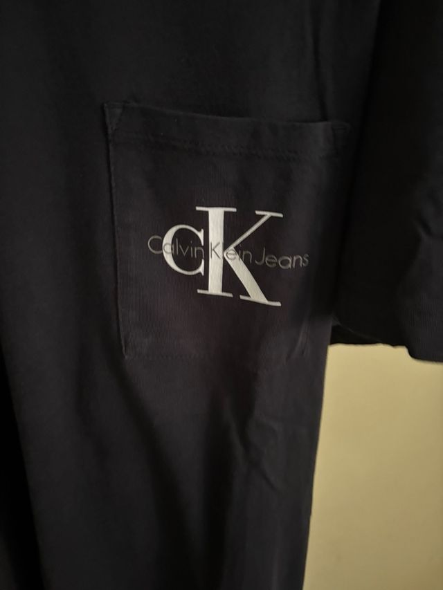 T-shirt Calvin Klein Jeans nera