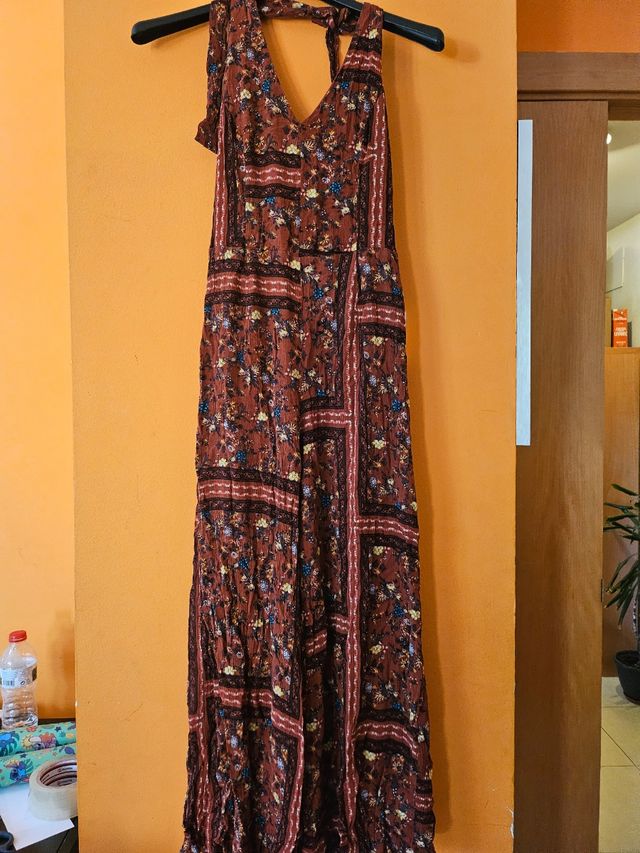 Mono Stradivarius marrón - Talla S