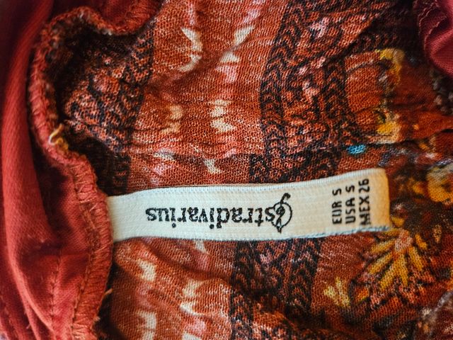 Mono Stradivarius marrón - Talla S