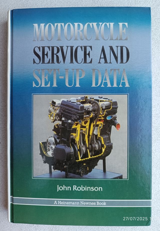 Motor Cycle Service and Set-up Data
