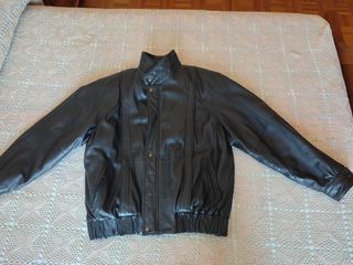 Cazadora piel caballero - Talla L