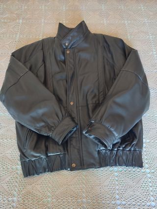 Cazadora piel caballero - Talla L