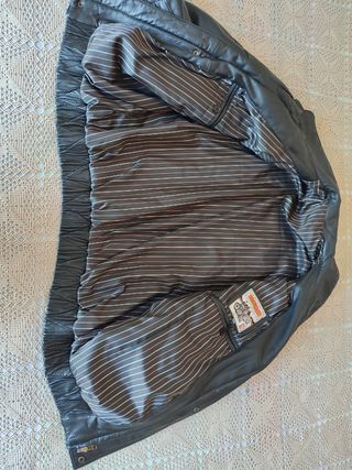 Cazadora piel caballero - Talla L