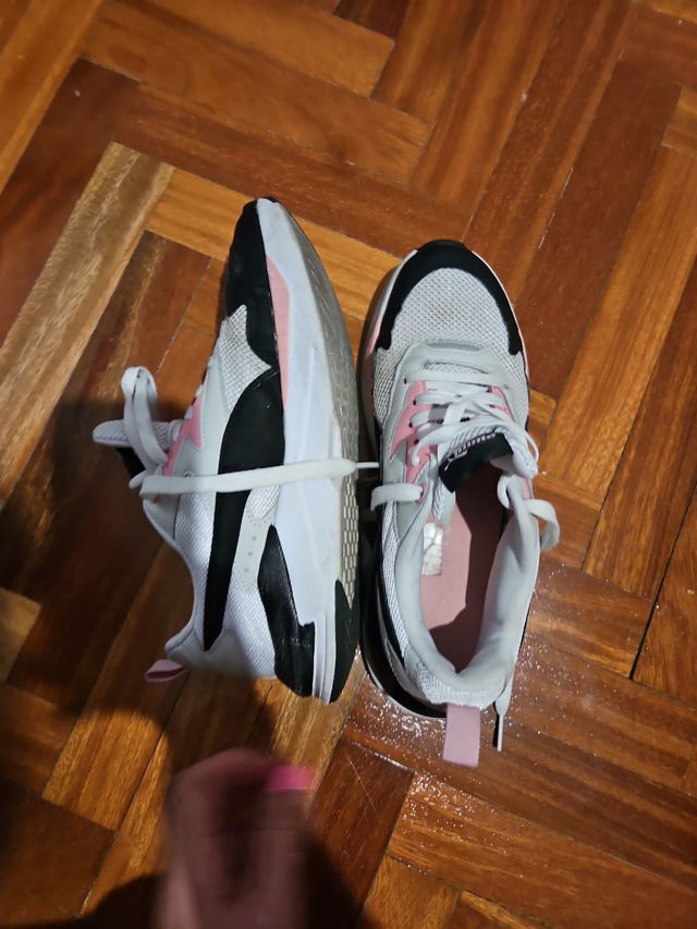 Zapatillas Puma mujer - Gris/Rosa