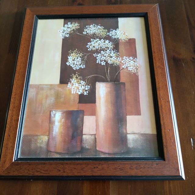 Quadro fiori | Dipinto astratto