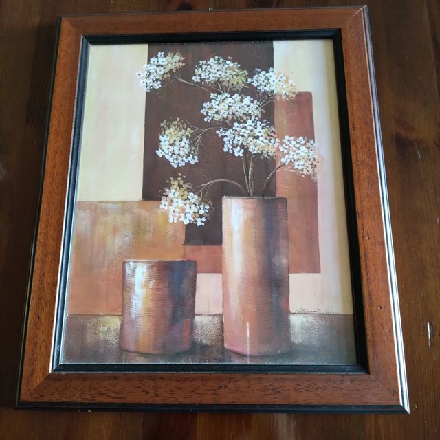 Quadro fiori | Dipinto astratto