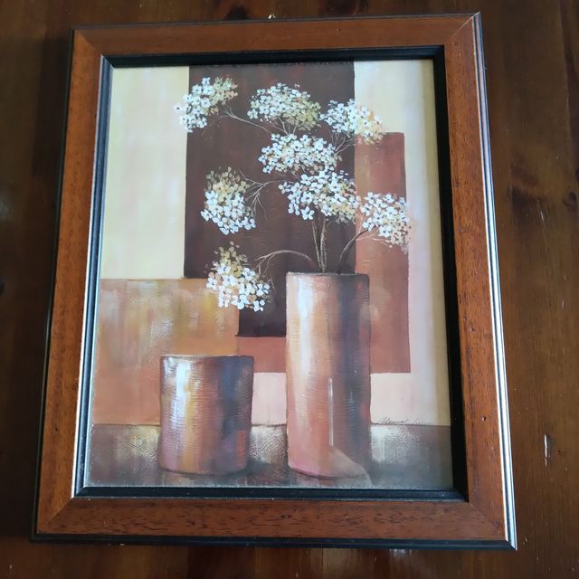 Quadro fiori | Dipinto astratto