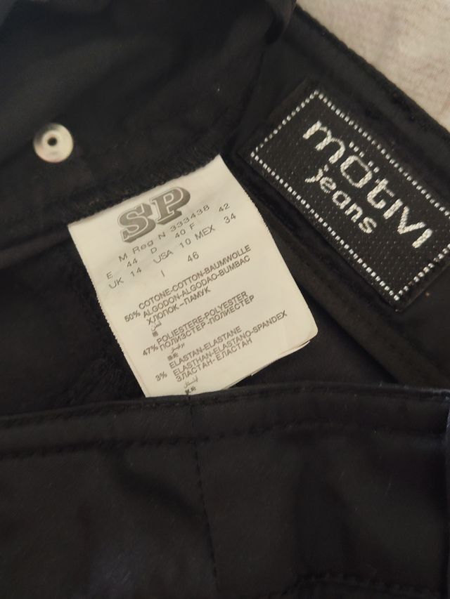 Pantaloni Motivi neri - taglia 46