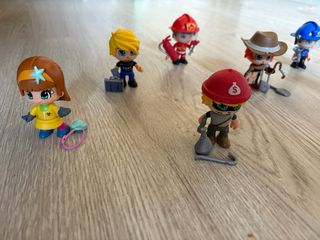 14 Figuras Pon y Pon + Coche