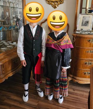 Traje Manchego niño (UNA VEZ SOLAMENTE USADO)