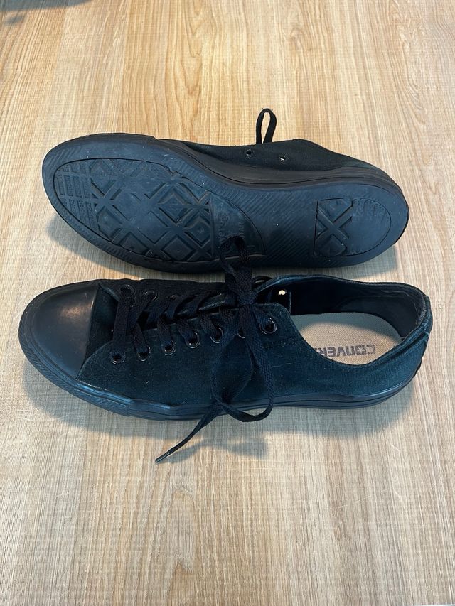 Converse negras - zapatillas