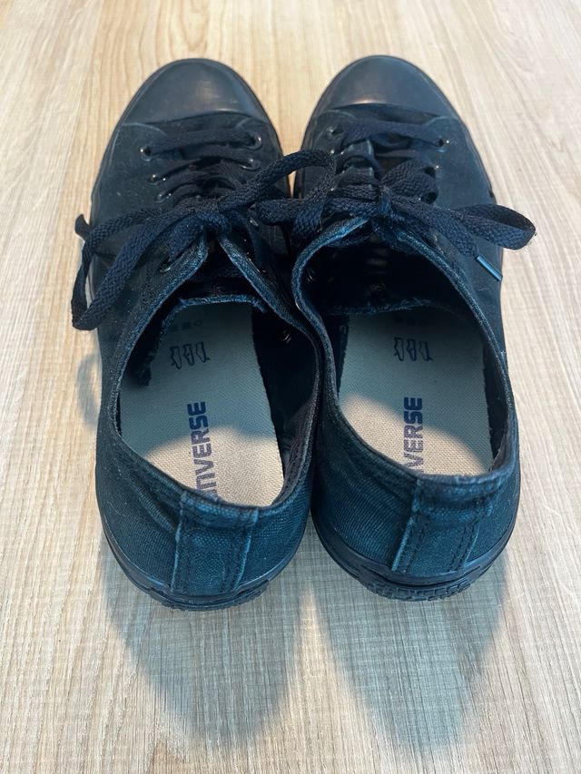 Converse negras - zapatillas