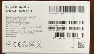 Xiaomi Redmi 9A Sky Blue