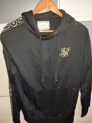 Sudadera Siksilk negra XS (30-32/40-42)