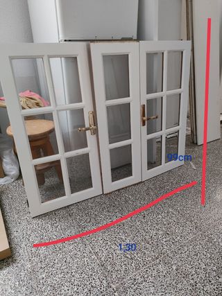 Puerta y conjunto de ventanas.( Varias medidas )10