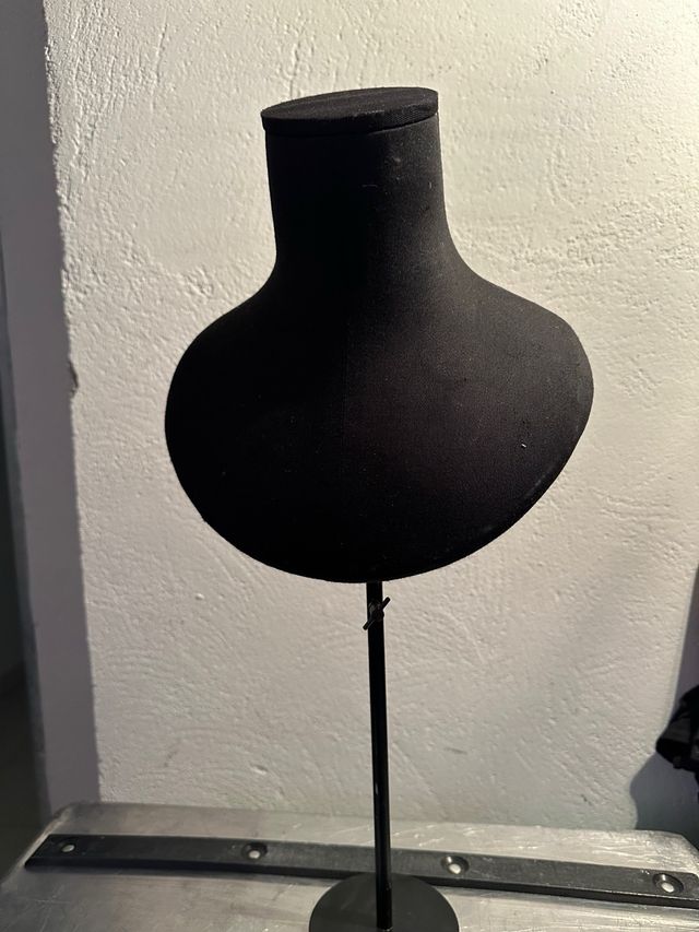 Maniquí busto cuello Pop - negro