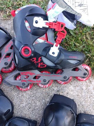 Patines Oxelo Ajustables + Protecciones