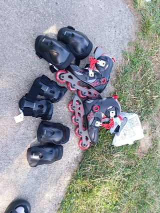 Patines Oxelo Ajustables + Protecciones