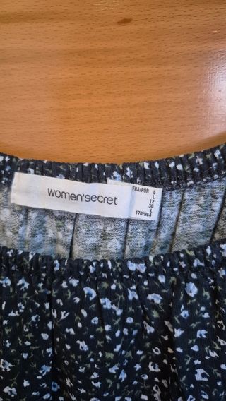 Vestido Women's Secret de algodón - estampado 