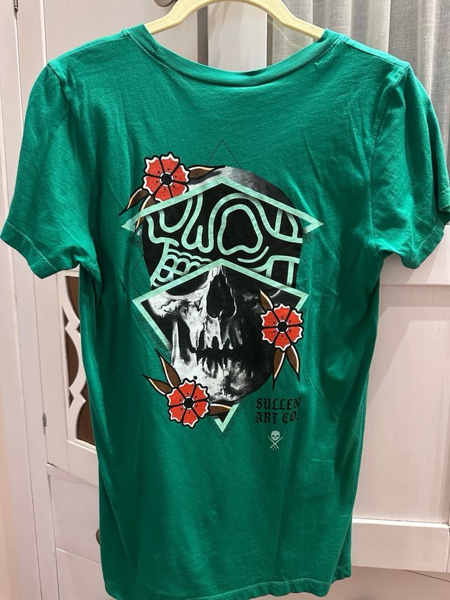 Camiseta de mujer Sullen Art Co. Verde Talla S