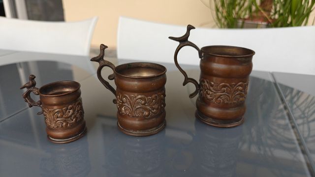 Jarritas Vintage Metal - 3 pzas