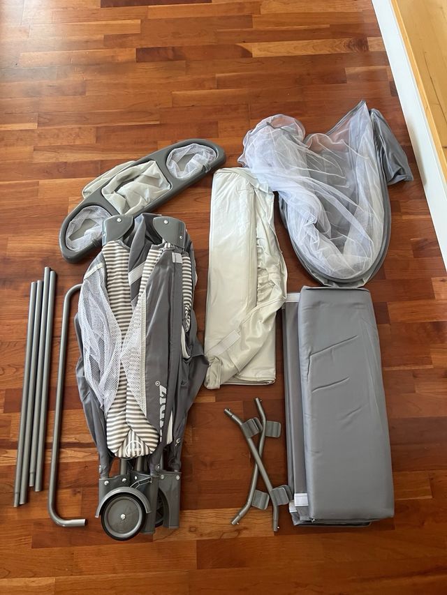 Cuna de bebé 3 en 1