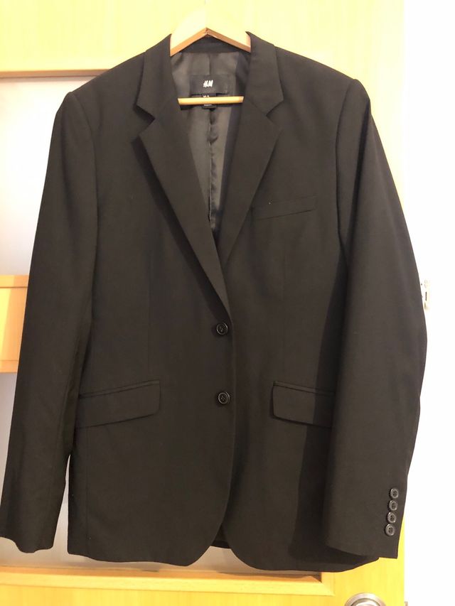 Americana negra H&M - Talla M