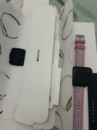 Apple Watch Series 9 - Negra y Rosa