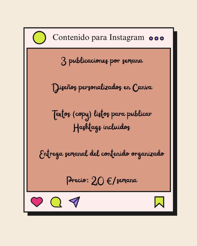 Contenido para Instagram