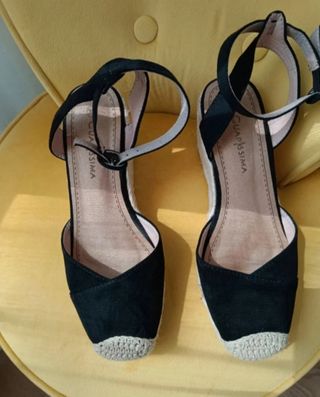 Alpargatas negras Guapissima